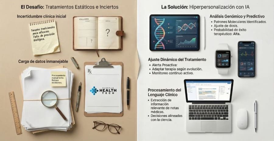 Aplicaciones de IA en la generación de tratamientos personalizados