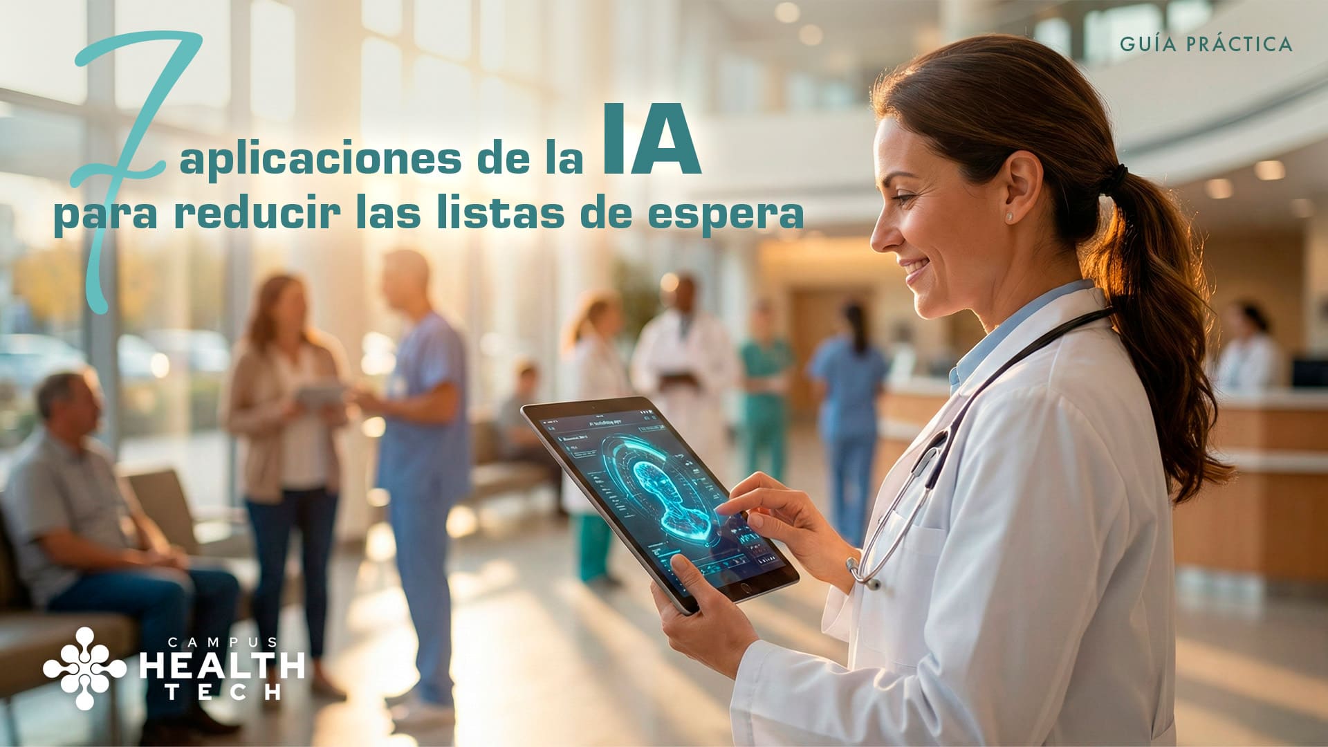 Guia descargable 7 Aplicaciones de la IA para reducir las listas de espera