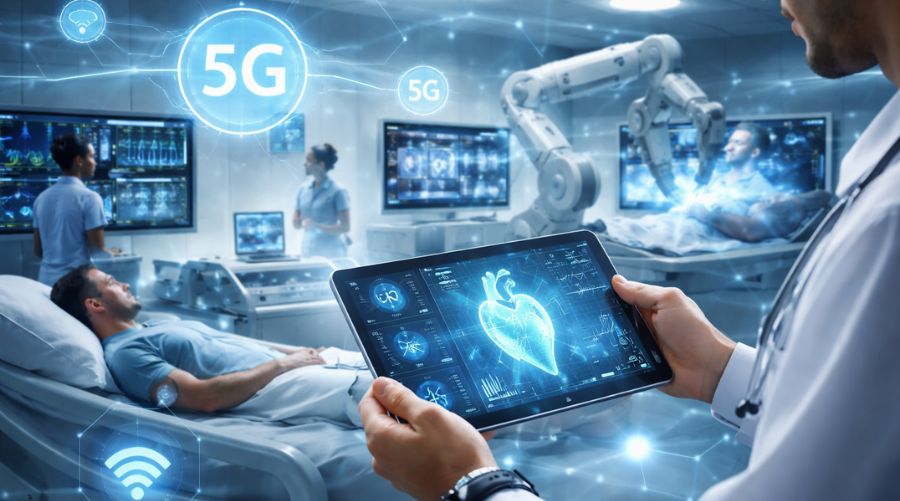 Imagen de Impacto del 5G en la atención sanitaria